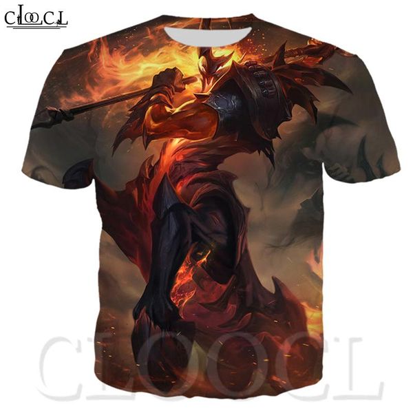 

Summer Men/Women T Shirt Game League of Legends Heroes Casual T-shirt Short Sleeve Harajuku Popular 3d Print Streetwear Tops