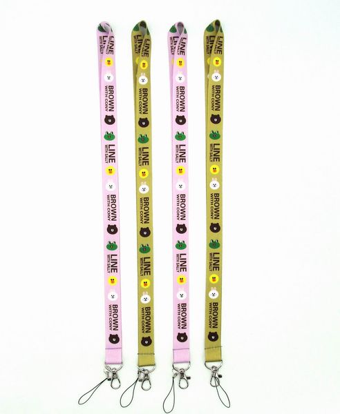 

iphone 6s бурого медведь логотипа lanyard шейного ремешок вешалке для ключевого id держателя карты поезда свободной перевозки груза dhl 2020