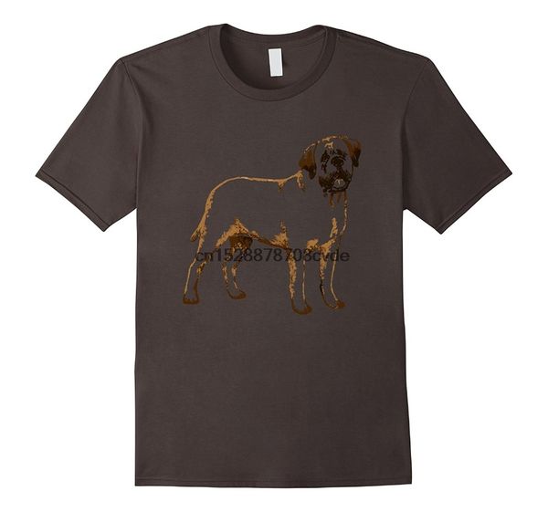 

2019 fashion english mastiff dog t shirt i love english mastiff t shirt