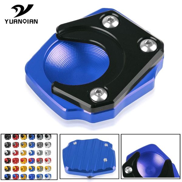 

for aprilia gpr125 gpr150 gpr 125 150 motorcycle cnc kickstand foot side stand extension pad support plate enlarge accessories