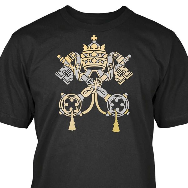 

2019 горячие продажи 100% хлопка бесплатная доставка vatikan t-shirt