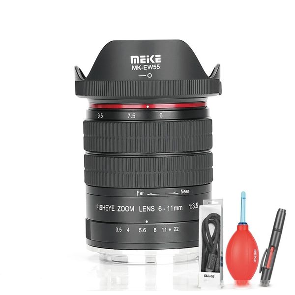 

6-11mm ultra wide f3.5 zoom fisheye lens for all canon eos ef mount dslr cameras with aps-c/full frame gift