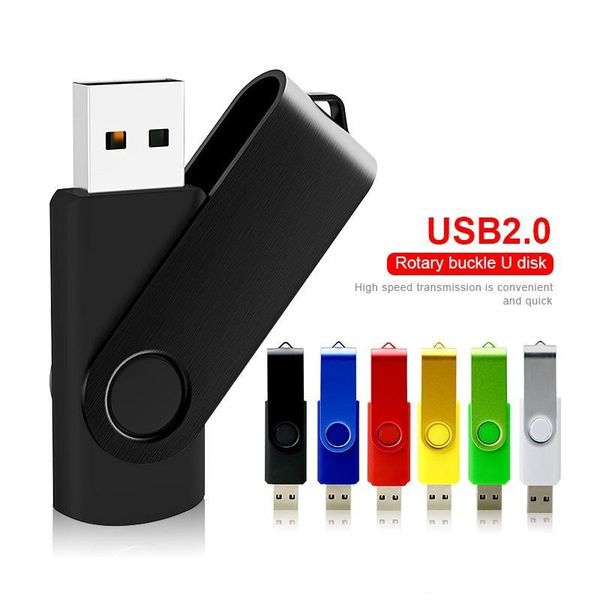 

metal usb2.0 memoria pendrive 64gb/32gb/16gb/8gb/4gb usb flash drive memory stick colorful u disk tina