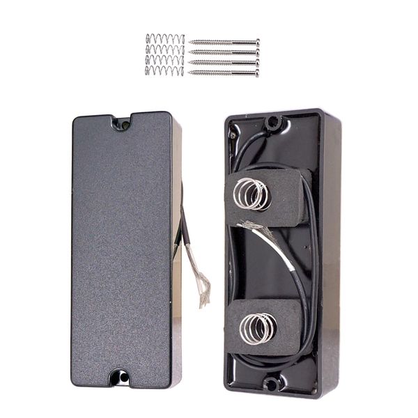 

2pcs black sealed humbucker пикапа для 5 струнной электрической бас-гитары