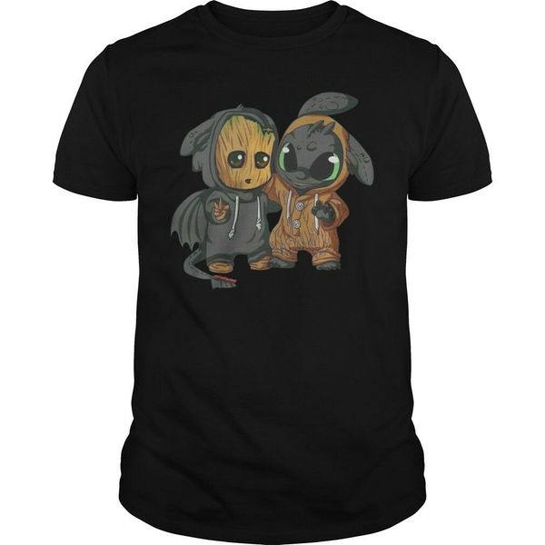 

baby and toothless shirt funny tee for fan s-3xl wholesale tee custom environtal printed tshirt wholesale