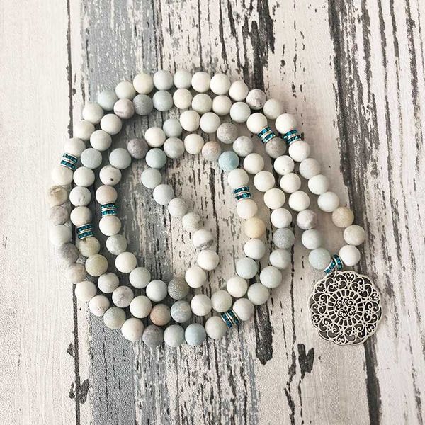 

tennis mandala necklace, Golden;silver