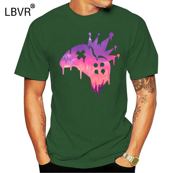 

personality fashion tilted drip tshirt for men cute harajuku men tshirts o neck homme camisas shirt hiphop top