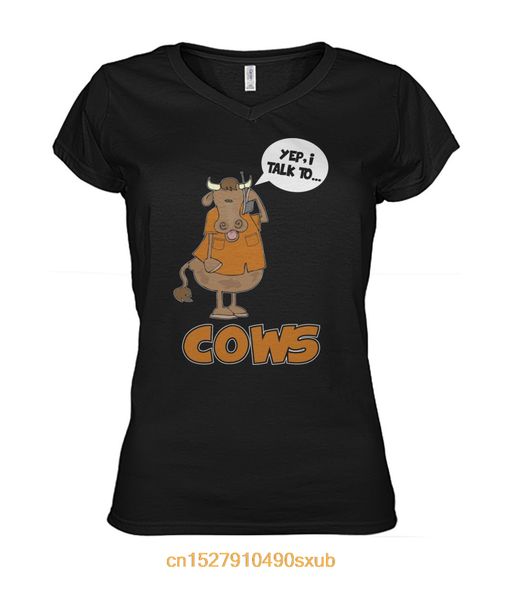 

мужская шею с коротким рукавом футболка обсуждение с коровьей футболкой