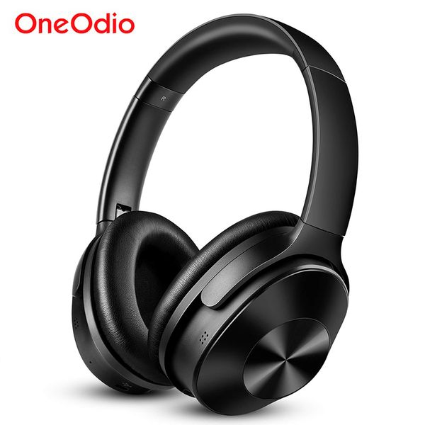 

oneodio a9 bluetooth headphones stereo -33db active noise cancelling headphone with mic 30h playtime wireless headset over ear