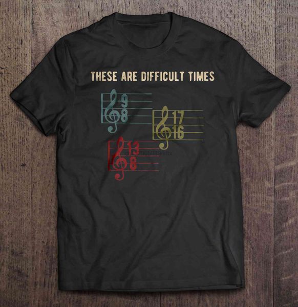 

men funny t shirt fashion tshirt these are difficult times colorful version women t-shirt