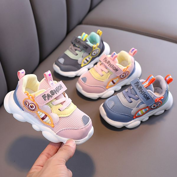 

mesh summer sneakers kids sport shoes for girls children boys runing teenagers breathable comfortable syj048, Black