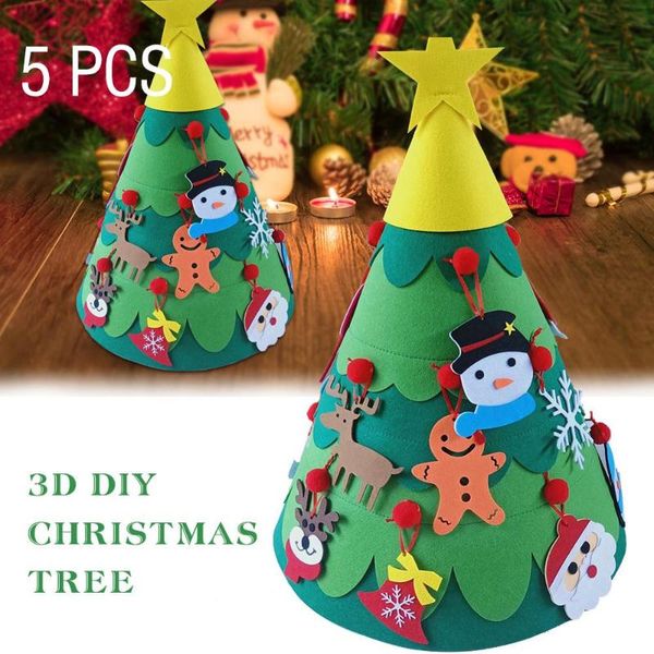 

felt christmas tree simulation christmas tree with detachable ornaments wall decors for toddlers kids