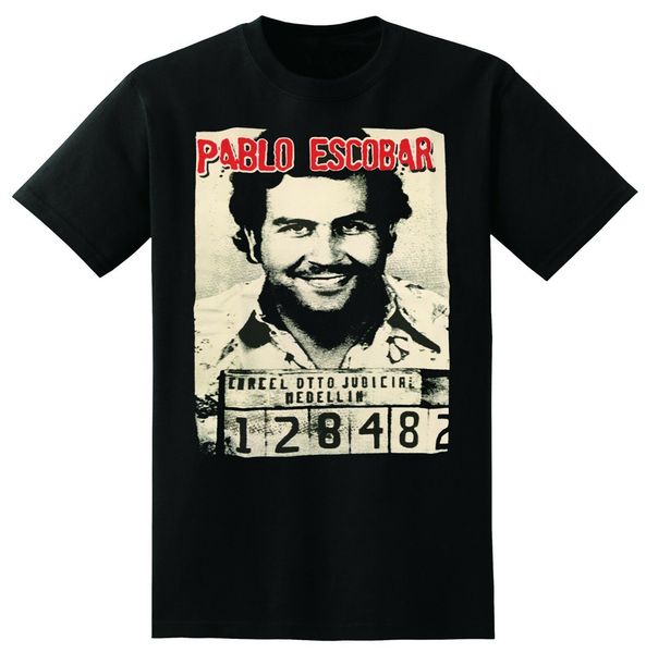 

pablo escobar t-shirt summer o neck tee shirt
