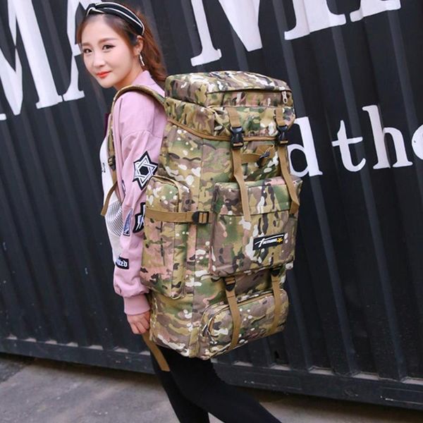 

folding backpack travel bag lightweight outdoors polyester nylon fabric one strap shoulder mountaineering backpack