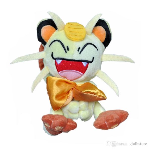 

new 6" 15cm meowth plush doll anime collectible dolls stuffed party gifts soft toys