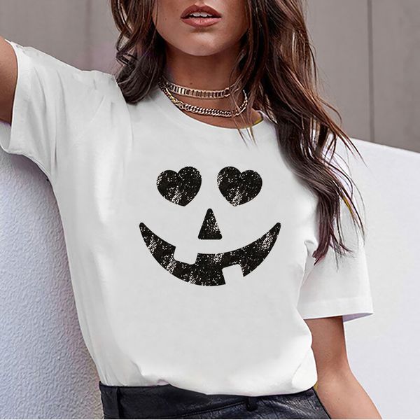 

t shirt women pumpkin of hearts harajuku print female tshirt