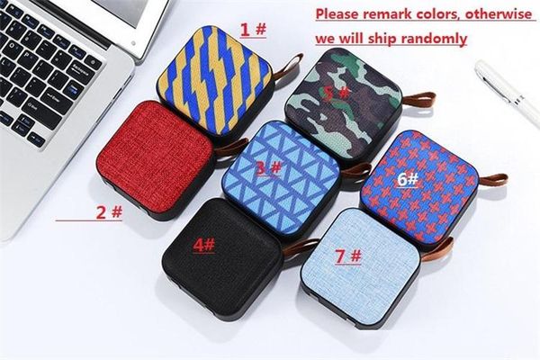 

new wireless bluetooth mini speaker portable card aux usb input subwoofer mobile audio box with mic with retails package