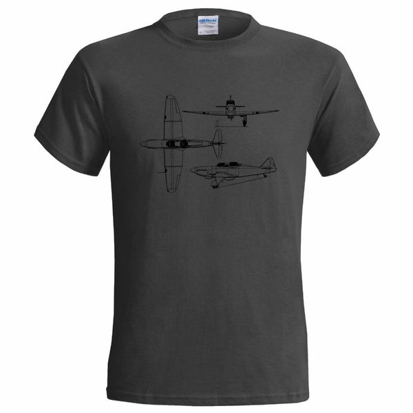 

2019 fashion retro summer t-shirt boulton paul defiant p82 blueprint mens t shirt aircraft aeroplane fighter raf 2 tee shirt