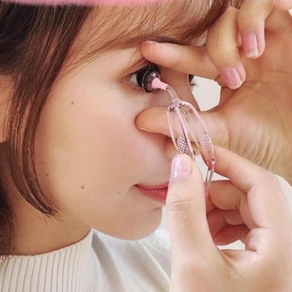 

1 set soft silica tweezers suction stick for special practical remover clamps inserter contact tool lenses convenient lens h8b9, Silver