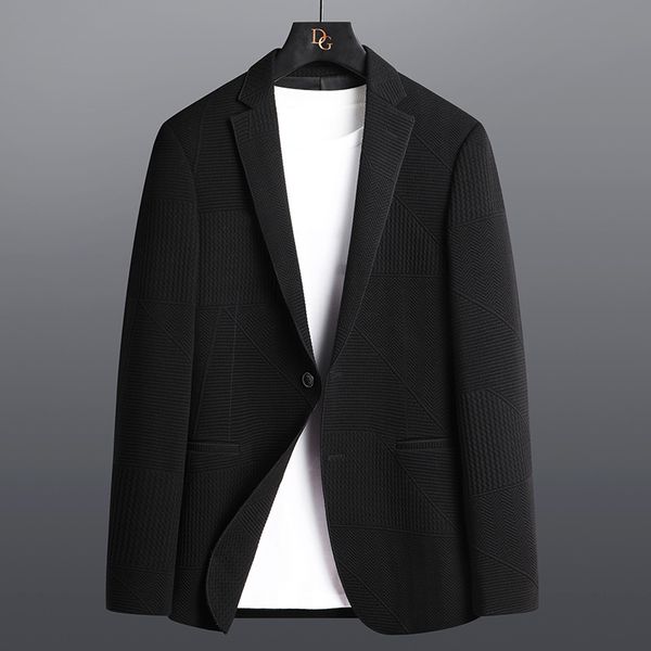 

костюм мужской весна и осень нового стиля youth мужской корейского стиль casual slim fit solid color вязаной эластичность костюм дана xi coa
