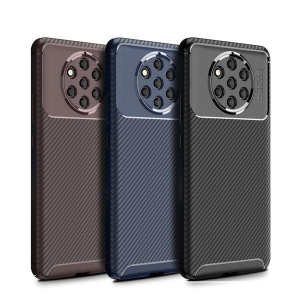 

beetle carbon fiber tpu case for nokia 9 pureview phone case luxury slim soft back cover