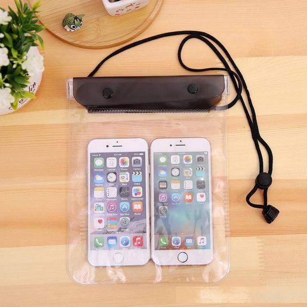 

clear waterproof pouch dry case cover large size for camera mobile phone waterproof bags for iphone samsung htc huawei ing