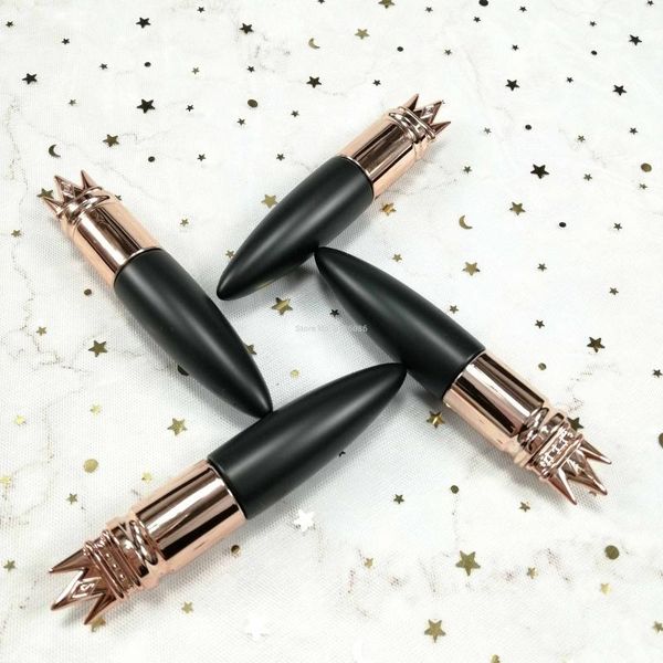 

storage bottles & jars 10/50pcs frosted black cosmetic containers empty gold crown mascara tubes makeup eyelash growth liquid refillable too