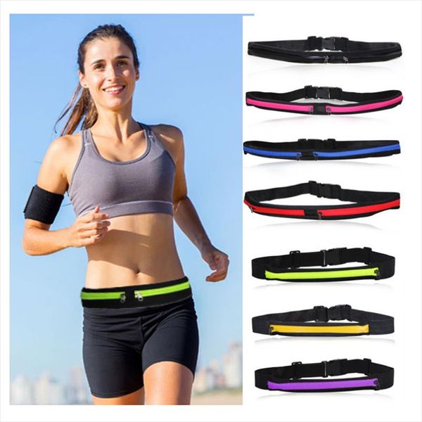 

women men running waist pack funny pouch waterproof belt bag cycling kidney sport bum bags sac banane saszetka na biodra