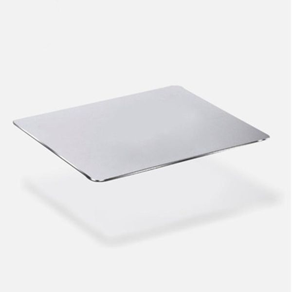 

1 pcs slim sleek anti-slip mouse pad aluminum alloy computer gaming mouse pads waterproof medium mousepad tapis de souris laptop