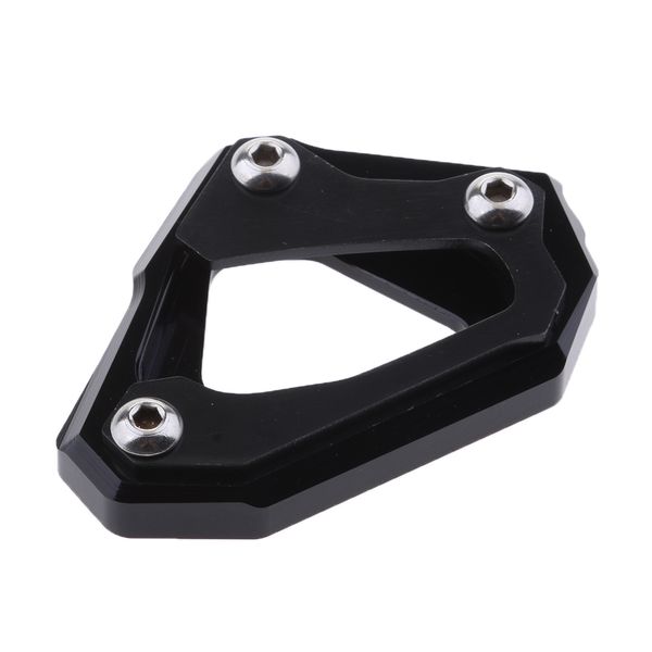 

kickstand side stand extension plate pad fit for yamaha mt10 fz10 2016 2017 - black