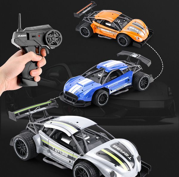 

15km/h 1:16 remote control car 2.4g alloy rc high speed racing vehicle children infant drift driving cars boy gift