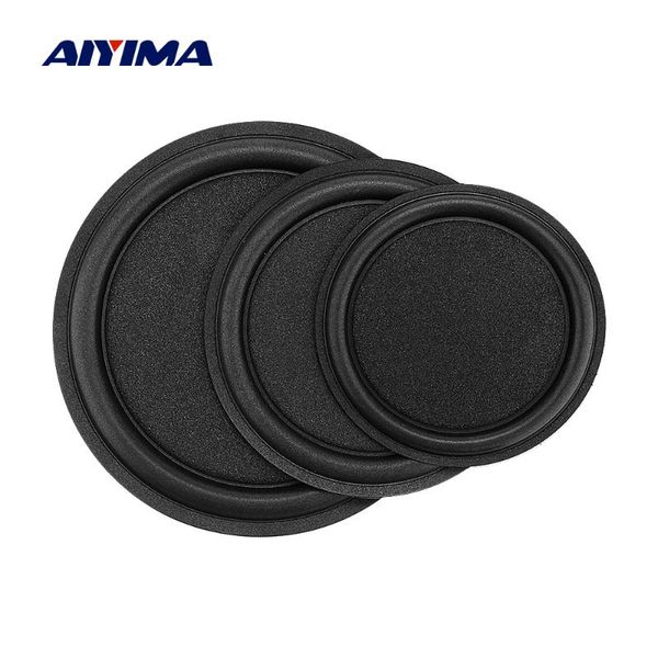 

aiyima 2pcs woofer speaker passive radiator 5 6 8 inch sponge edge diaphragm auxiliary strengthen bass vibration membrane