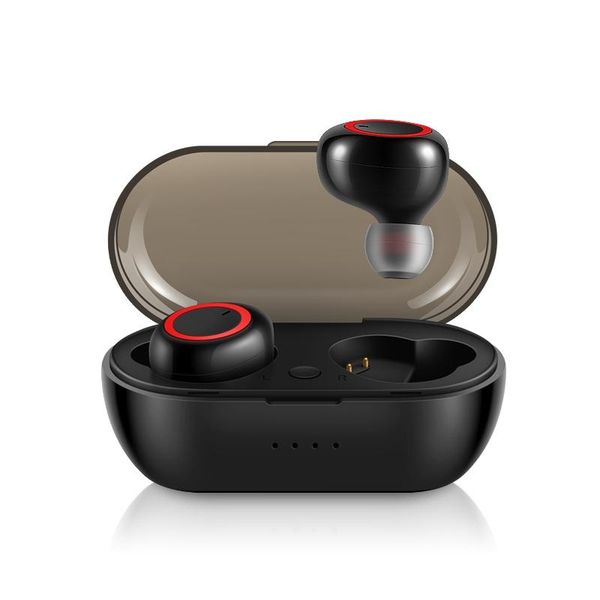 

mini twins true wireless bluetooth headphones in-ear earphones stereo call earbuds tws with charging box for cell phones