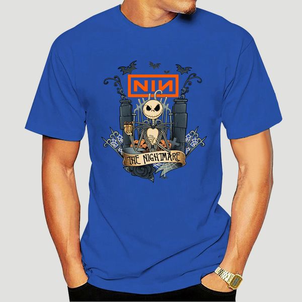 

nine inch nails nin halloween black t shirt-5076d