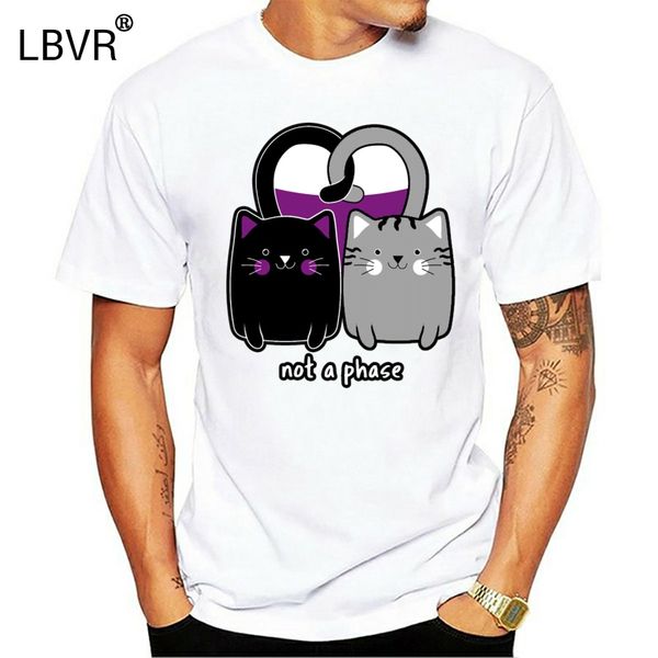 

asexual cat heart funny ace pride t shirt short sleeve letters sunlight o neck spring building printed letters shirt
