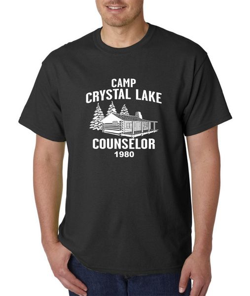 

camp crystal lake counselor t-shirt -friday 13th jason voorhees freddy halloween 2019 hip hop men cotton short sleeve t shirts