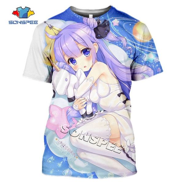 

anime games azur lane summer homme pullover clothing 3d print shirts harajuku plus size aesthetic men clothing