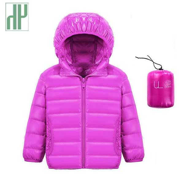 

hh 1-14y children's down jacket snow wear jacket for girls infant baby boy outerwear teenage jackets hooded kids winter coats sh190910, Blue;gray