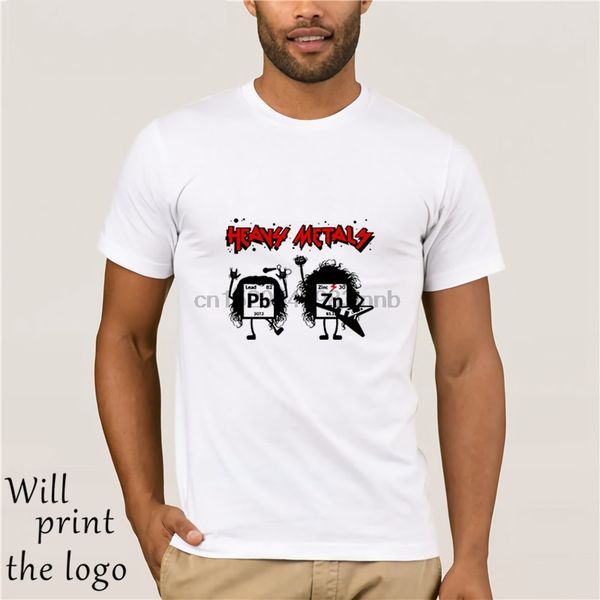 

zware metalen grappige wetenschap rock punk muziek t-shirt 100% katoen tshirt