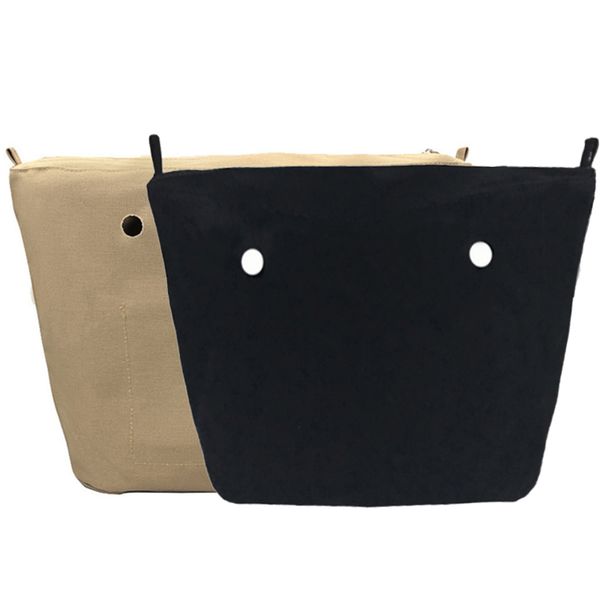 

mini size solid waterproof lining inserts for o bag obag insert pocket women handbag accessories