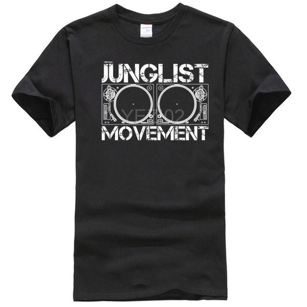

junglist movement t shirt dnb drum and bass rave