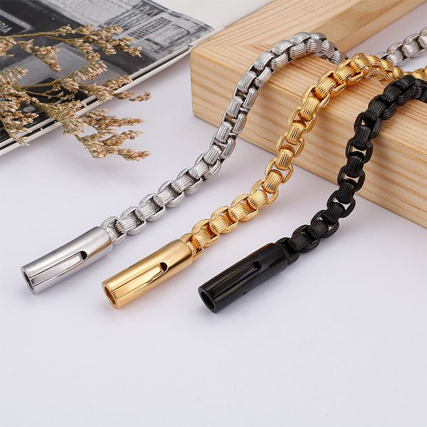 

высокое качество огромный тяжелый из нержавеющей стали fashion square rolo ожерелье цепи 6мм 26 «» 77g мужские ювелирные изделия прохладно, Silver