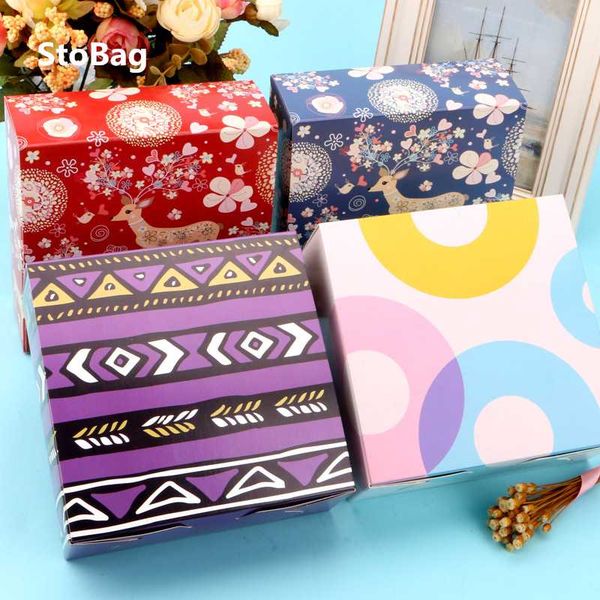 

gift wrap stobag 10pcs egg tarts biscuits bread packaging box lollipop chocolate cake diy handmade wedding part suoolies candy cookie