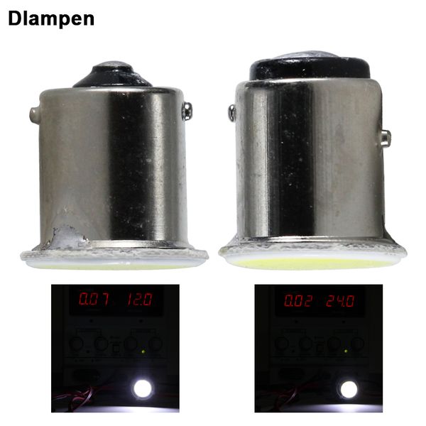 

4pcs p21w ba15s 1156 py21w 1157 bay15d dc 12v 24v cob canbus led turning light car tail brake auto reverse bulb truck drl lights