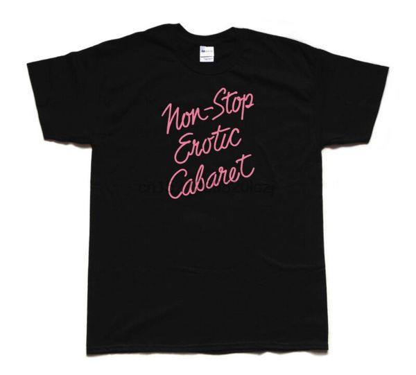 

non-serotic cabaret screen printed 80s romantic synth pop tribute t shirt