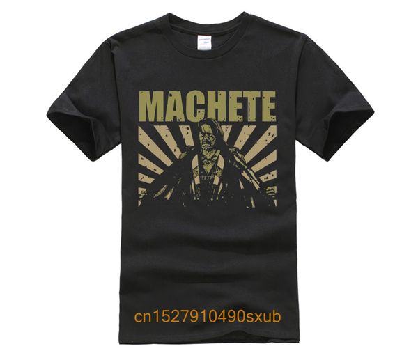 

round neck short-sleeve t-shirt fashion t-shirt machete danny trejos mexican actor action t shirt