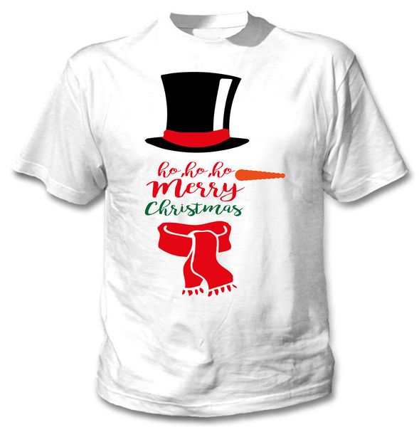 

2019 new fashion funny t-shirt merry christmas funny - new cotton white tshirt