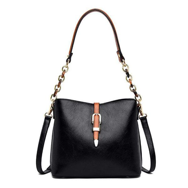 

lady chain bucket bags for women 2020 fashion crossbody bags leather women's shoulder female tote handbags travel bag bolsa
