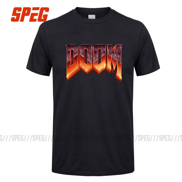 

design t shirt doom game men natural cotton short sleeve t shirt fashion teenage unique t shirts