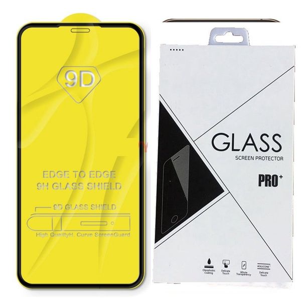 

full cover 21d 9d tempered glass screen protector ab glue for samsung galaxy a10e a20e a20 core m21 m31 m30s 100pcs retail package